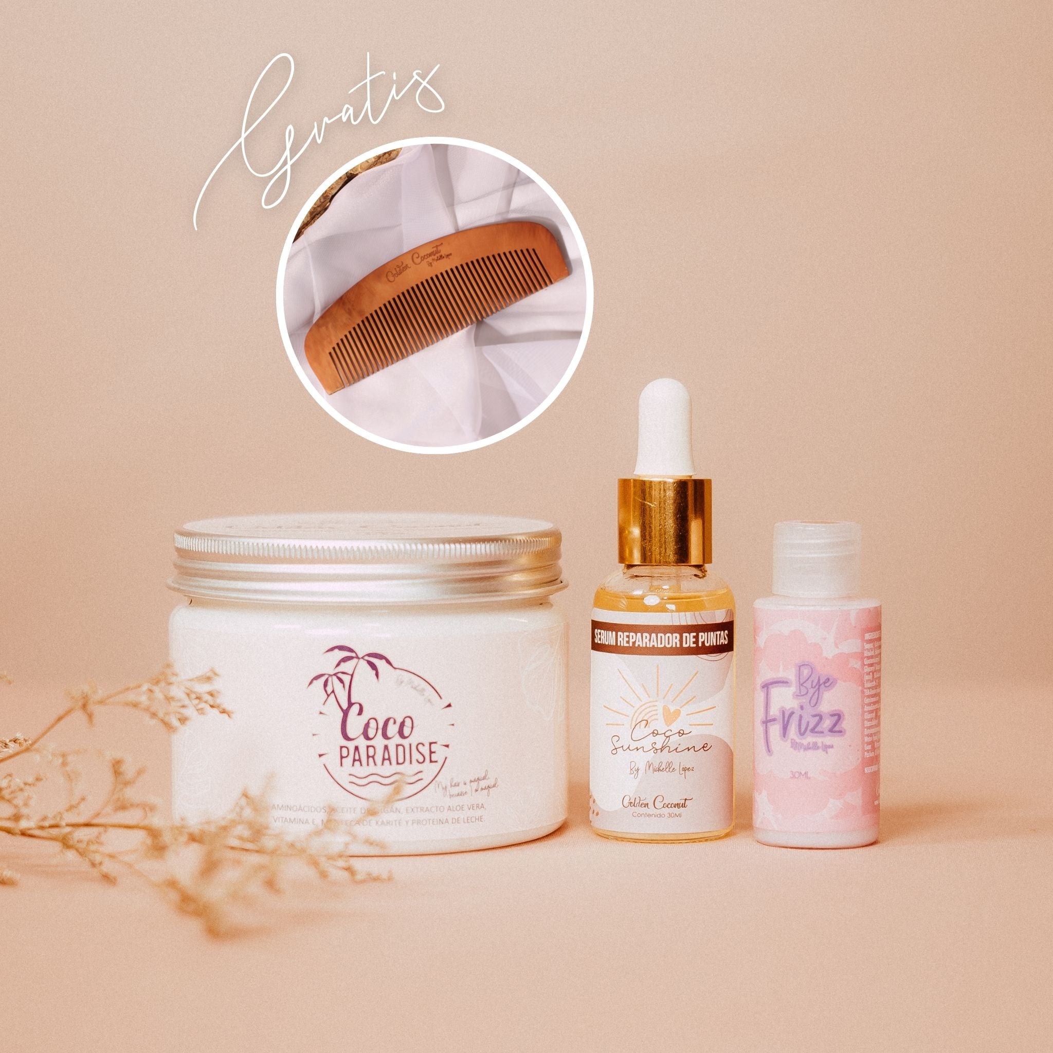 Kit ¿Esponjado? Nunca - Golden Coconut